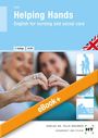 „Helping Hands: English for nursing and social care“, 4. Auflage, A2/B1. Zwei Personen formen Herz mit Händen.