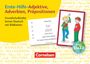 : Erste-Hilfe-Adjektive, Adverbien, Präpositionen. Grundschulkinder lernen Deutsch mit Bildkarten, Buch