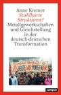 Text: "Anne Kremer, Stahlharte Strukturen? Metallgewerkschaften und Gleichstellung in der deutsch-deutschen Transformation". 

Darunter eine Menschenmenge mit Banner "KollegInnen! Wehrt Euch! HEUTE WIR MORGEN IHR".