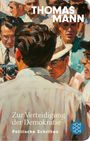 Thomas Mann: Zur Verteidigung der Demokratie, Buch
