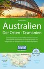 „Australien: Der Osten · Tasmanien“ von Roland Dusik. Oben Sydney mit Opernhaus, unten Karte von Südost-Australien.