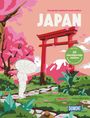 Shanshan Zhu: Japan - Das große Ausmalbuch nach Zahlen, Buch