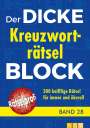 : Der dicke Kreuzworträtsel-Block Band 28, Buch
