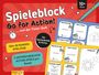 : Der große Spieleblock Action-Spiele, Buch