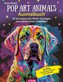 : Pop Art Animals - Ausmalbuch, Buch