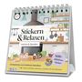 : Home & Garden - Stickern & Relaxen, Buch
