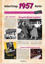 Ute Wielandt: 1957 - Geburtstagskurier, Buch