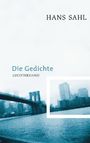 Hans Sahl: Die Gedichte, Buch