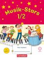 Solveig Wezel: Musik-Stars - Grundwissen 1./2. Schuljahr - Übungsheft mit Lösungen und Audio-CD, Buch