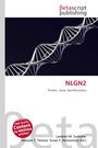 "NLGN2: Protein, Gene, Bioinformatics" steht groß; darüber ist eine DNA-Spirale auf dunklem Hintergrund abgebildet.