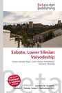 Logo "Betascript Publishing", Text: "Sobota, Lower Silesian Voivodeship", Foto einer Burg auf einem bewaldeten Hügel.