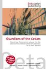 „Guardians of the Cedars“, Betascript Publishing, hohe Regale mit Ordnern; ein Mensch steht auf einer Leiter.