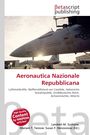 Cover mit Titel "Aeronautica Nazionale Repubblicana" in Rot, darunter Begriffe wie Luftstreitkräfte und Achsenmächte. Oben Logo.