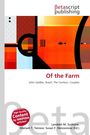 "Of the Farm" von John Updike. Logo "Betascript Publishing". Buntes, abstraktes Kunstwerk mit Kreisen und Linien.