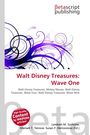 "Walt Disney Treasures: Wave One." Oben ein Logo von Betascript Publishing, darunter geschwungene, violette Ornamente.