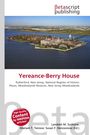 „Yereance-Berry House, Rutherford, New Jersey.“ Luftaufnahme einer Insel mit historischen Gebäuden und Parkanlagen.