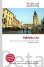 "Pobiedziska; Poznań County, Gmina Pobiedziska, Casimir I the Restorer, Masovia; Stadtansicht mit Turm und Menschen."