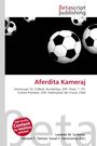 Aufschrift: "Aferdita Kameraj, Hamburger SV, Fußball-Bundesliga." Logo oben, darunter schwarz-weiße Fußbälle auf schwarzem Hintergrund.