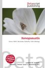 "Xenopseustis. Genus, Moth, Noctuidae, Butterfly, Order (Biology)" steht auf einem weißen Hintergrund. Ein Logo ist oben.