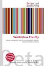"Wodzisław County" in Rot, darunter Beschreibung. Buntes Streifenmuster oben, "Betascript Publishing" als Logo.