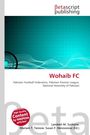 „Wohaib FC“, „Pakistan Football Federation“, „Pakistan Premier League“, „National Assembly of Pakistan“. Oben Logo: betascript publishing. Oben blaues Gittermuster.
