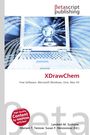 "XDrawChem", "Free Software, Microsoft Windows, Unix, Mac OS". Grafik eines Laptops mit Weltkugel auf dem Bildschirm.