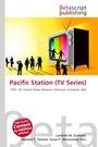 Text: "Pacific Station (TV Series). 1991-92 United States Network Television Schedule, NBC."
Illustration: Leute vor einem Fernseher.