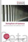 „Xenophon of Ephesus“, Betascript Publishing, Wikipedia-Inhalte. Links oben ein Logo. Bild: Säulengang.