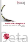 „Wohlfahrtia Magnifica“ ist ein Buch über Sarcophagidae und andere biologische Themen. Ein kreisförmiges Muster ziert das Cover.