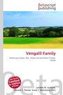"Vengalil Family" steht über einer grünen Landschaft mit Bäumen und Feldern. Oben links kleines Logo mit "Betascript Publishing".