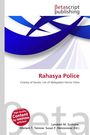 "Rahasya Police. Cinema of Kerala, List of Malayalam Horror Films." Logo oben, abstrakte blaue Muster unten.