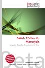 "Saint- Côme- et- Maruéjols", grünes abstraktes Design, BetaScript Publishing Logo oben.