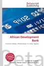 Betascript Publishing Logo, blauer Kreditkartenausschnitt, roter Text: "African Development Bank". Autoren: Surhone, Tennoe, Hennssonow.