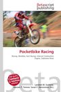 Titel: Pocketbike Racing. Schlagworte: Racing, Minibike, Kart Racing, Valentino Rossi. Verschwommenes Bild eines Motorradfahrers.