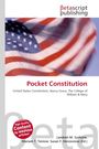 Text: Pocket Constitution. Bild einer gewellten amerikanischen Flagge. Logo von "Betascript Publishing".