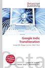Google Indic Transliteration, Buch