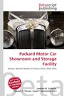 "Packard Motor Car Showroom and Storage Facility", darunter ein klassisches Auto mit Schleife, oben "Betascript Publishing".
