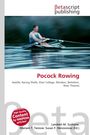 "Pocock Rowing", darunter Orte und Begriffe: Seattle, Eton College, River Thames. Verschwommene Person beim Rudern.