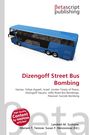 Text: "Dizengoff Street Bus Bombing", "Hamas, Yahya Ayyash...", darunter ein blauer Bus und ein Verlag-Logo oben.