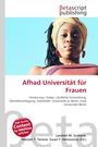 Betascript Publishing über Afhad Universität für Frauen in Omdurman. Nahaufnahme einer Frau mit Kopftuch und Ohrringen.