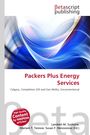 "Packers Plus Energy Services, Calgary, Completion (Oil and Gas Wells), Unconventional" vor abstrakten blauen Wellen.