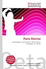 Text: "Paco Decina, Choreography, Classical Dance, African Dance, Champigny-sur-Marne." Silhouette eines Tänzers auf pinkem Hintergrund.