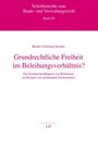 „Grundrechtliche Freiheit im Beleihungsverhältnis?“ Buch von Renée-Christine Steiner, Schriftenreihe Staats- und Verwaltungsrecht.