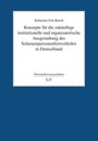Sebastian Fuit-Bosch: Konzepte für die zukünftige institutionelle und organisatorische Ausgestaltung des Schienenpersonenfernverkehrs in Deutschland, Buch