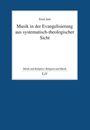 Ein Buchcover mit dem Titel: "Musik in der Evangelisierung aus systematisch-theologischer Sicht" von Sven Jast, Verlag LIT.