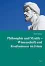 Fuat Sanac: "Philosophie und Mystik – Wissenschaft und Konfessionen im Islam". Statue eines Denkers vor blauem Himmel.