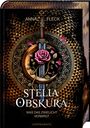 Der Titel lautet "Stella Obskura: Was das Zwielicht verbirgt". Ein Schwert durchbohrt eine Rose, umgeben von Ornamenten.