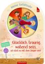 "Meine Gefühlssuhr." "wütend", "geliebt", "traurig", "glücklich", "ängstlich", "stolz". Kinder um einen Zeiger.