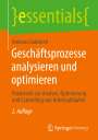 Andreas Gadatsch: Geschäftsprozesse analysieren und optimieren, Buch