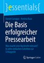 Annina Baur: Die Basis erfolgreicher Pressearbeit, Buch